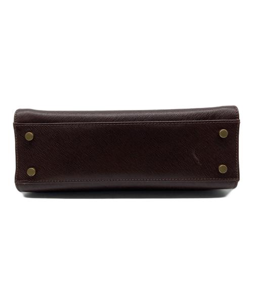 COACH（コーチ）COACH (コーチ) Handbag Turnlock ブラウンの古着・服飾アイテム