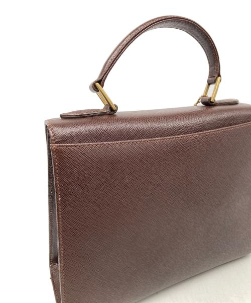COACH（コーチ）COACH (コーチ) Handbag Turnlock ブラウンの古着・服飾アイテム