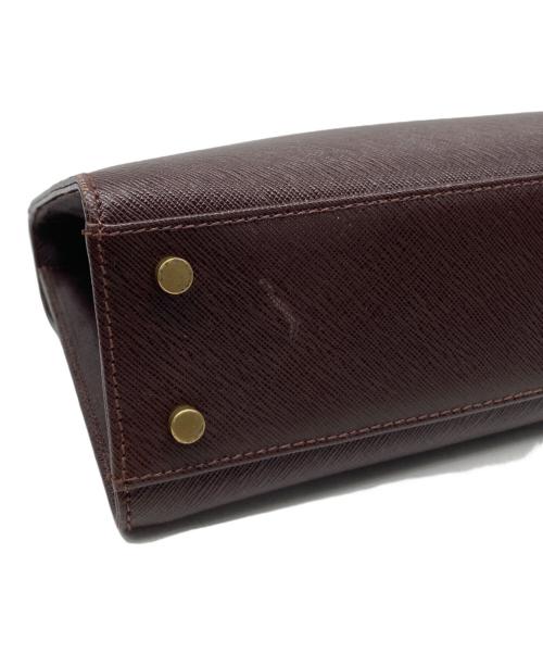 COACH（コーチ）COACH (コーチ) Handbag Turnlock ブラウンの古着・服飾アイテム