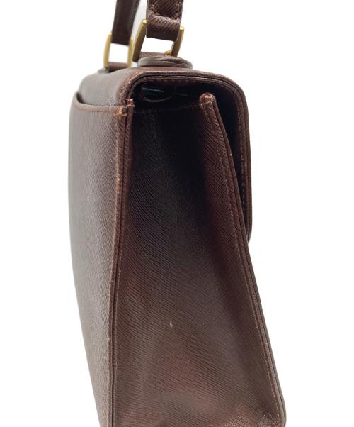 COACH（コーチ）COACH (コーチ) Handbag Turnlock ブラウンの古着・服飾アイテム