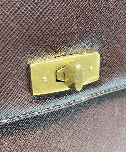 COACH（コーチ）COACH (コーチ) Handbag Turnlock ブラウンの古着・服飾アイテム