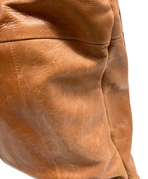 genten（ゲンテン）genten (ゲンテン) レザーリュック ブラウンの古着・服飾アイテム