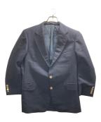 Burberry'sバーバリーズ）の古着「金釦2Bウールジャケット」｜ネイビー