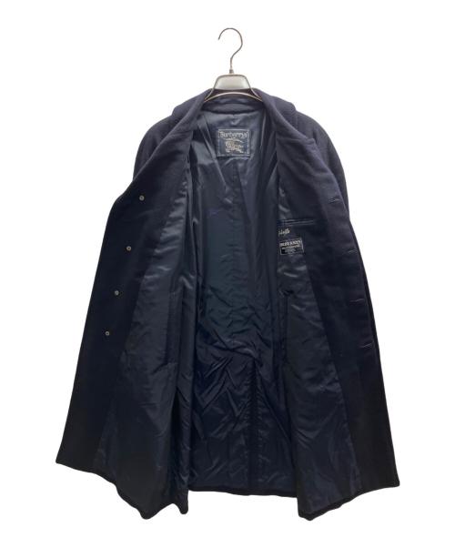 Burberry's（バーバリーズ）Burberry's (バーバリーズ) ウールカシミヤコート ネイビー サイズ:表記なしの古着・服飾アイテム
