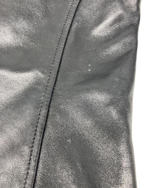 Schott（ショット）Schott (ショット) ダブルブレスト ライダース ジャケット ブラック サイズ:Ⅿの古着・服飾アイテム