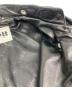 中古・古着 Schott (ショット) ダブルブレスト ライダース ジャケット ブラック サイズ:Ⅿ：24000円