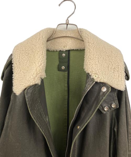 DIESEL（ディーゼル）DIESEL (ディーゼル) コーティングコート ブラック サイズ:Sの古着・服飾アイテム