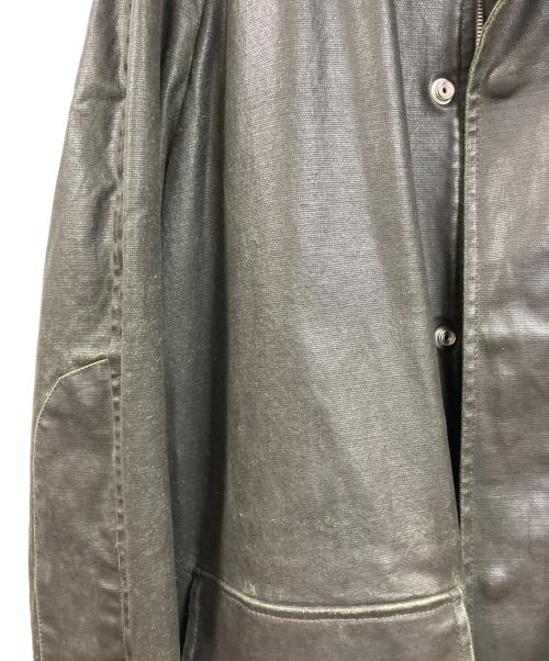 DIESEL（ディーゼル）DIESEL (ディーゼル) コーティングコート ブラック サイズ:Sの古着・服飾アイテム