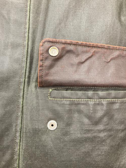 DIESEL（ディーゼル）DIESEL (ディーゼル) コーティングコート ブラック サイズ:Sの古着・服飾アイテム