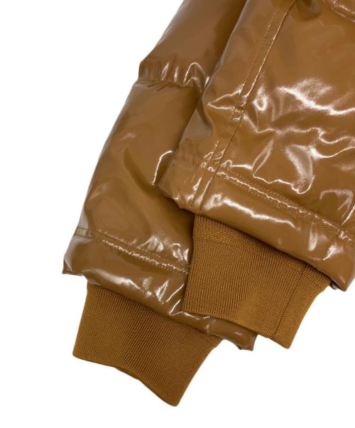 DIESEL（ディーゼル）DIESEL (ディーゼル) W-CREMA down bomber jacket ベージュ サイズ:Sの古着・服飾アイテム