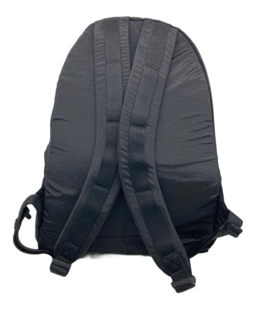 STONE ISLAND（ストーンアイランド）STONE ISLAND (ストーンアイランド) coated nylon metal backpack ブラックの古着・服飾アイテム
