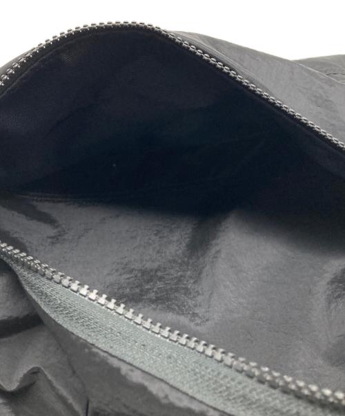 STONE ISLAND（ストーンアイランド）STONE ISLAND (ストーンアイランド) coated nylon metal backpack ブラックの古着・服飾アイテム