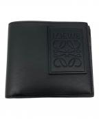 LOEWEロエベ）の古着「パッチ バイフォールド ウォレット」｜ブラック