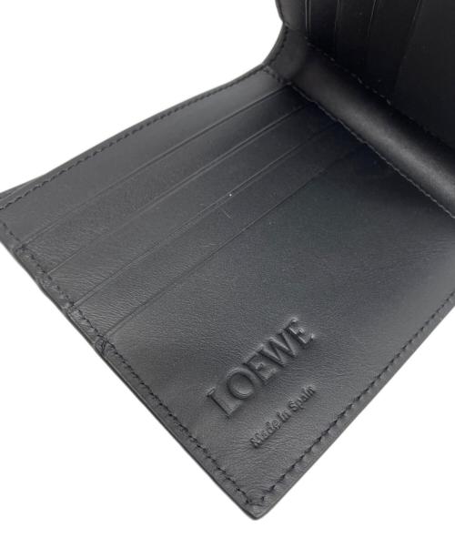 LOEWE（ロエベ）LOEWE (ロエベ) パッチ バイフォールド ウォレット ブラックの古着・服飾アイテム