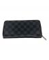 LOUIS VUITTON（ルイ ヴィトン）の古着「ジッピーウォレット ヴェルティカル」｜グレー