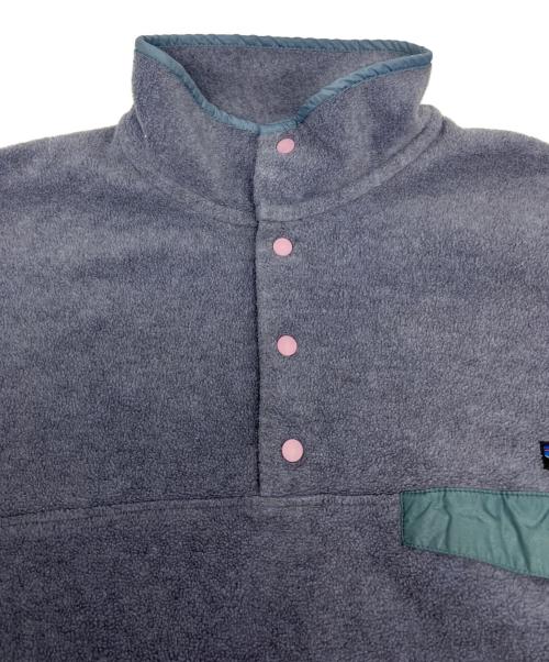Patagonia（パタゴニア）Patagonia (パタゴニア) シンチラスナップT ブルー サイズ:Mの古着・服飾アイテム