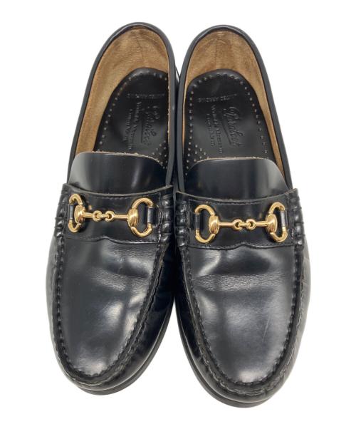 PARABOOT（パラブーツ）PARABOOT (パラブーツ) UNITED ARROWS (ユナイテッドアローズ) ビットローファー ブラック サイズ:23cmの古着・服飾アイテム