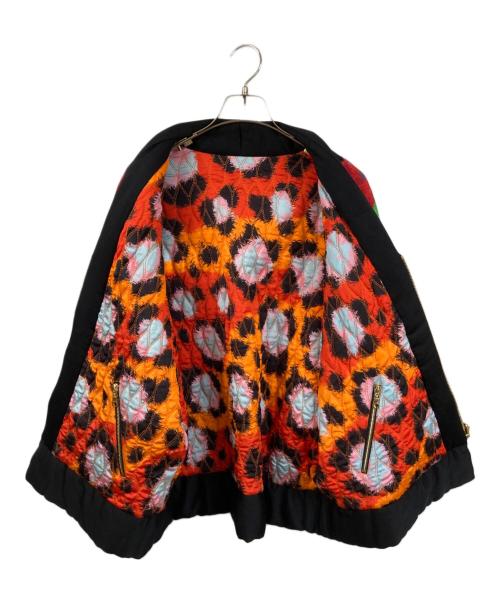 H&M（エイチアンドエム）H&M (エイチアンドエム) KENZO (ケンゾー) フラワー羽織りジャケット ブラック サイズ:Mの古着・服飾アイテム