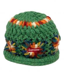 SUPREME（シュプリーム）の古着「CROCHET BEANIE」｜グリーン