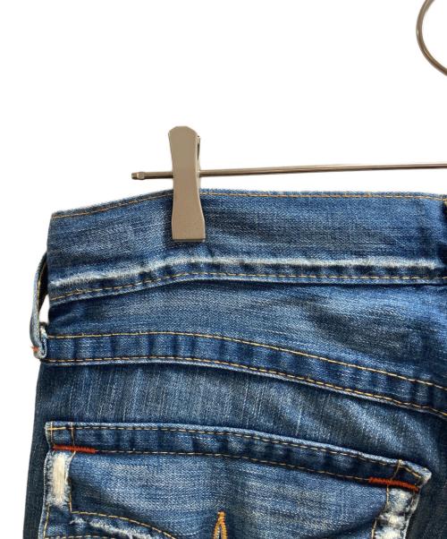 TRUE RELIGION（トゥルー レリジョン）TRUE RELIGION (トゥルー レリジョン) JOEY フレアブーツカットデニムパンツ インディゴ サイズ:W32×L33の古着・服飾アイテム