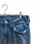 中古・古着 TRUE RELIGION (トゥルー レリジョン) JOEY フレアブーツカットデニムパンツ インディゴ サイズ:W32×L33：15000円
