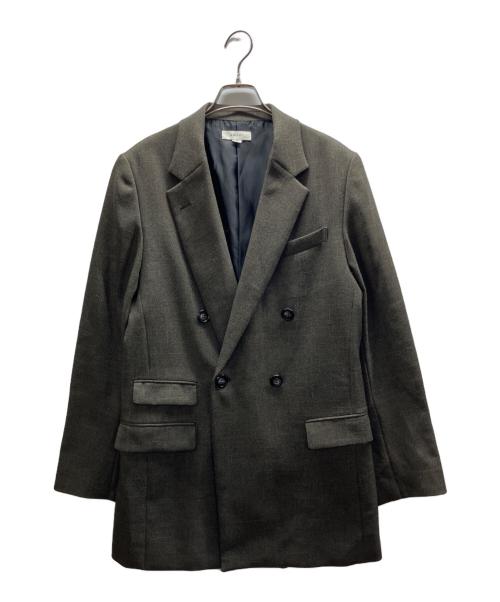 Ameri（アメリ）AMERI (アメリ) CLASSIC MINIMAL WARM TAILORED JACKET ブラウン サイズ:Mの古着・服飾アイテム