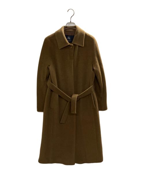 BURBERRY LONDON（バーバリーロンドン）BURBERRY LONDON (バーバリーロンドン) カシミヤ混コート ブラウン サイズ:38の古着・服飾アイテム
