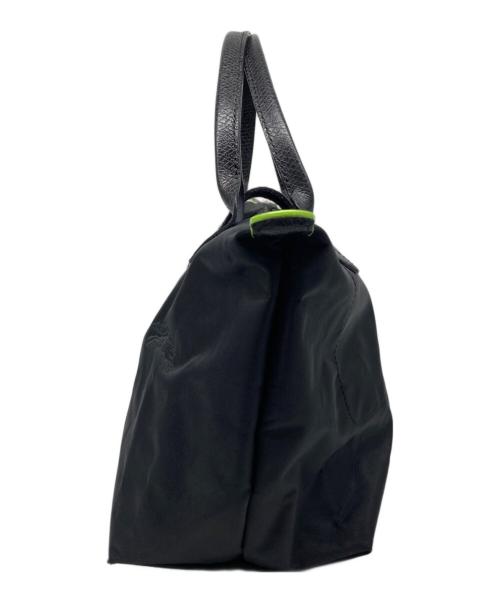 LONGCHAMP（ロンシャン）LONGCHAMP (ロンシャン) ハンドバッグ ブラックの古着・服飾アイテム