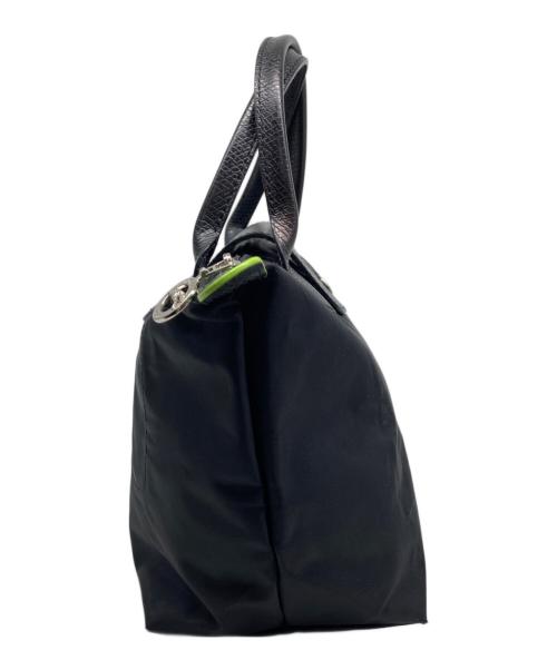 LONGCHAMP（ロンシャン）LONGCHAMP (ロンシャン) ハンドバッグ ブラックの古着・服飾アイテム