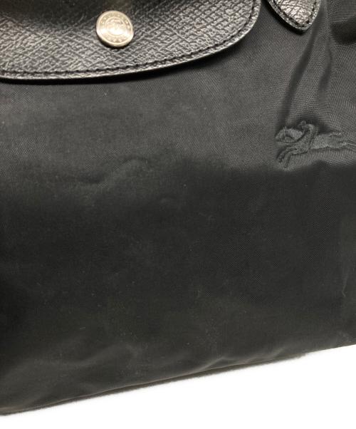 LONGCHAMP（ロンシャン）LONGCHAMP (ロンシャン) ハンドバッグ ブラックの古着・服飾アイテム