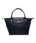 LONGCHAMP（ロンシャン）の古着「ハンドバッグ」｜ブラック