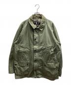 Barbourバブアー）の古着「ASHBYガーメントダイジャケット」｜グリーン