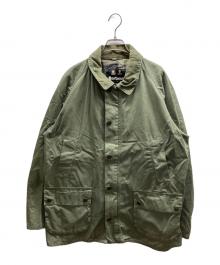 Barbour（バブアー）の古着「ASHBYガーメントダイジャケット」｜グリーン