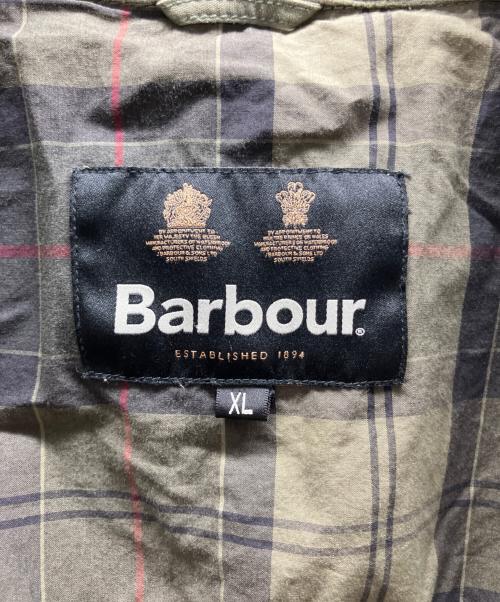 Barbour（バブアー）Barbour (バブアー) ASHBYガーメントダイジャケット グリーン サイズ:XLの古着・服飾アイテム