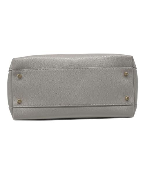 FURLA（フルラ）FURLA (フルラ) PIPERパイパー レザー 2WAYショルダー ハンドバッグ グレーの古着・服飾アイテム