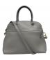 FURLA (フルラ) PIPERパイパー レザー 2WAYショルダー ハンドバッグ グレー：7000円