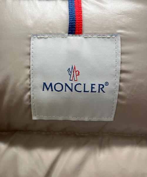 MONCLER（モンクレール）MONCLER (モンクレール) ダウンジャケット ベージュ サイズ:00の古着・服飾アイテム