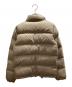 MONCLER (モンクレール) ダウンジャケット ベージュ サイズ:00：30000円