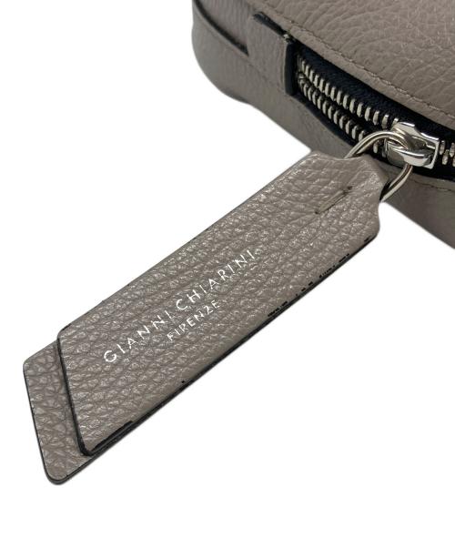 GIANNI CHIARINI（ジャンニ キアリーニ）GIANNI CHIARINI (ジャンニ キアリーニ) シボ革2WAYバッグ ブラウンの古着・服飾アイテム