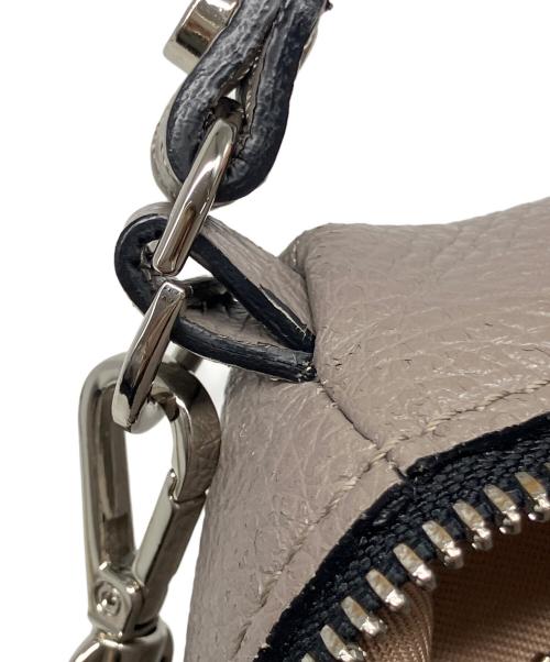GIANNI CHIARINI（ジャンニ キアリーニ）GIANNI CHIARINI (ジャンニ キアリーニ) シボ革2WAYバッグ ブラウンの古着・服飾アイテム
