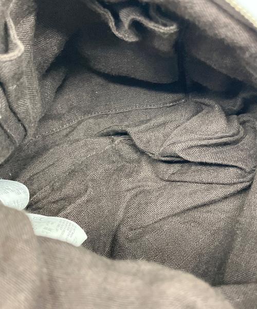 mina perhonen（ミナ ペルホネン）mina perhonen (ミナ ペルホネン) snow candleポーチ グレーの古着・服飾アイテム