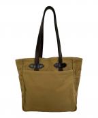FILSONフィルソン）の古着「rugged twill zipper tote」｜ブラウン