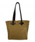 FILSON（フィルソン）の古着「rugged twill zipper tote」｜ブラウン