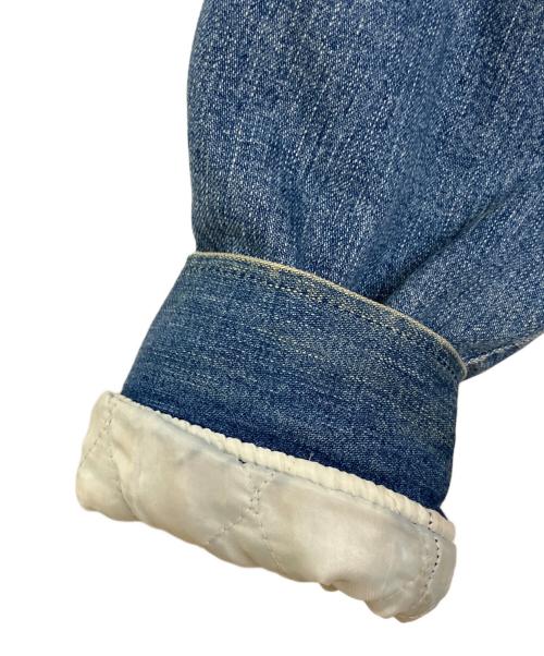 Wrangler（ラングラー）Wrangler (ラングラー) Bluebell (ブルーベル) コーデュロイ襟 裏ボアカバーオール インディゴ サイズ:Ⅿの古着・服飾アイテム