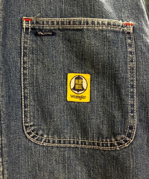 Wrangler（ラングラー）Wrangler (ラングラー) Bluebell (ブルーベル) コーデュロイ襟 裏ボアカバーオール インディゴ サイズ:Ⅿの古着・服飾アイテム