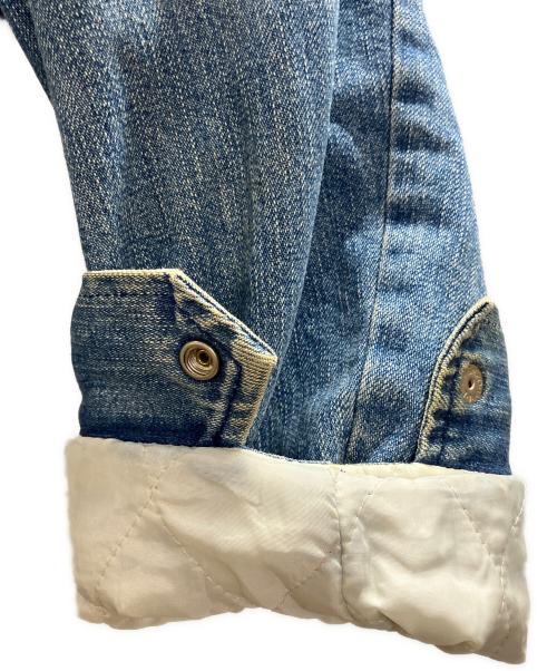 Wrangler（ラングラー）Wrangler (ラングラー) Bluebell (ブルーベル) コーデュロイ襟 裏ボアカバーオール インディゴ サイズ:Ⅿの古着・服飾アイテム