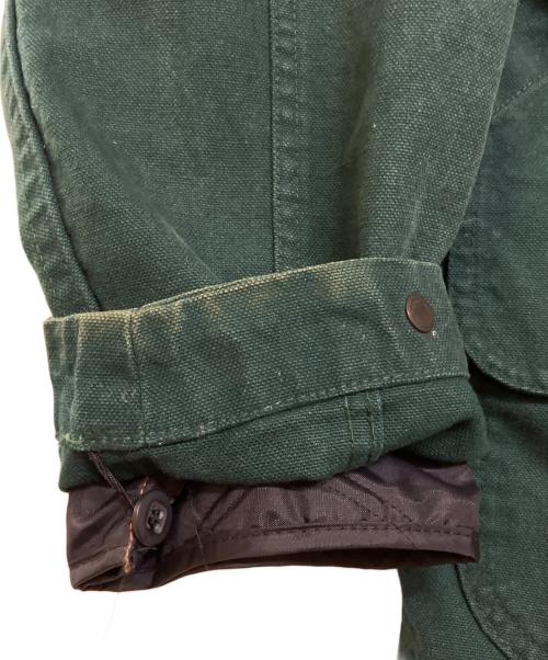WOOLRICH（ウールリッチ）WOOLRICH (ウールリッチ) ネイティブ柄ライナーダックジャケット グリーン サイズ:Ⅿの古着・服飾アイテム