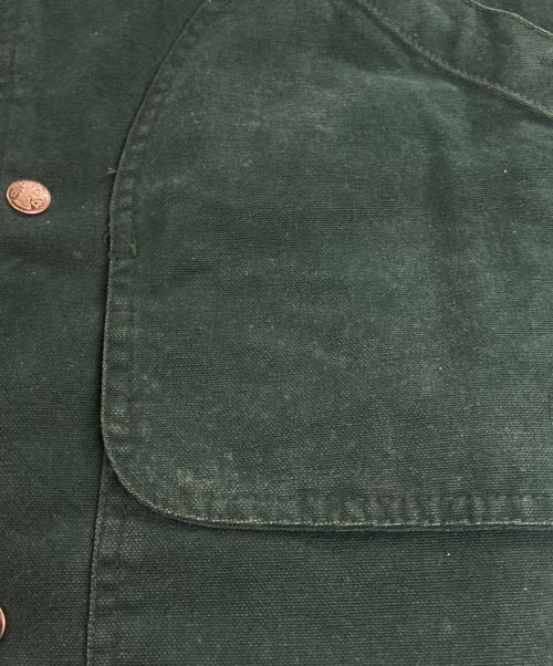 WOOLRICH（ウールリッチ）WOOLRICH (ウールリッチ) ネイティブ柄ライナーダックジャケット グリーン サイズ:Ⅿの古着・服飾アイテム