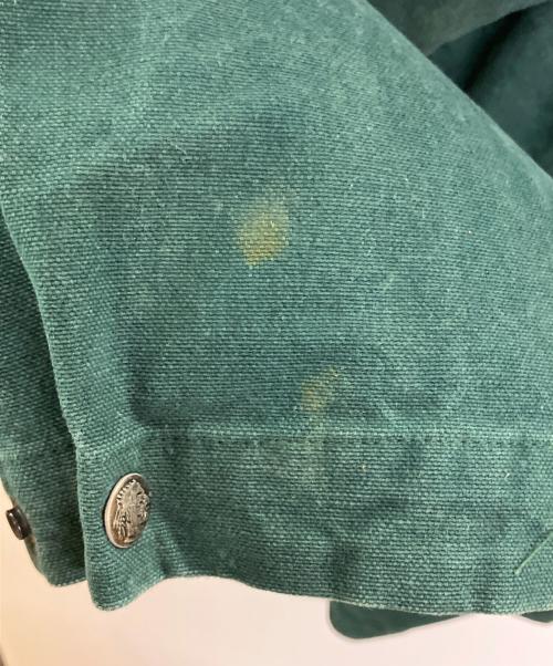 WOOLRICH（ウールリッチ）WOOLRICH (ウールリッチ) ネイティブ柄ライナーダックジャケット グリーン サイズ:Ⅿの古着・服飾アイテム