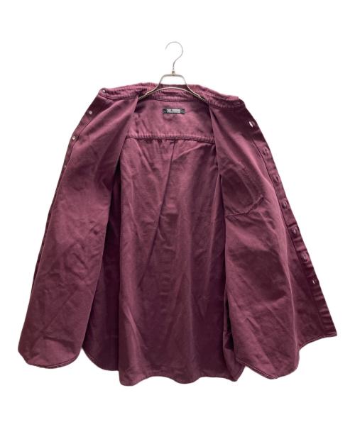 RAF SIMONS（ラフシモンズ）RAF SIMONS (ラフシモンズ) BIG FIT DENIM SHIRT ボルドー サイズ:Sの古着・服飾アイテム